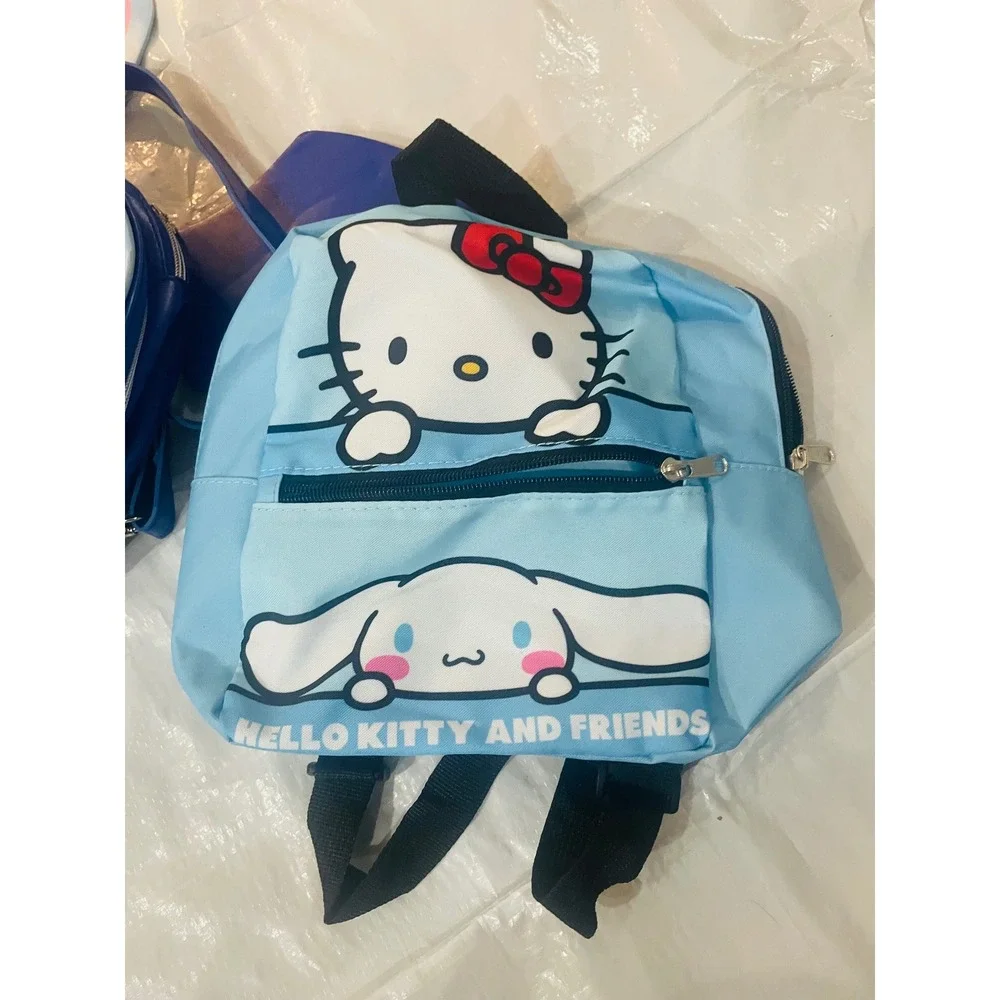 Stami Studios Blue Bunny Bat Ita Bag Convertible Backpack Crossbody Kawaii